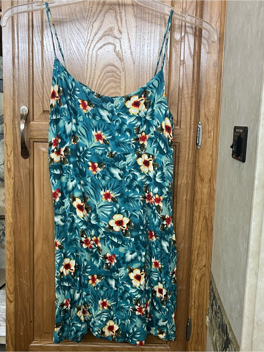 Vintage 90’s Tropical Slip Dress from Hanna Size Medium